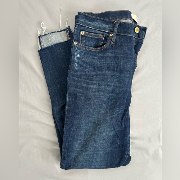 Gap raw hem high rise jeans - Picture 3 of 4
